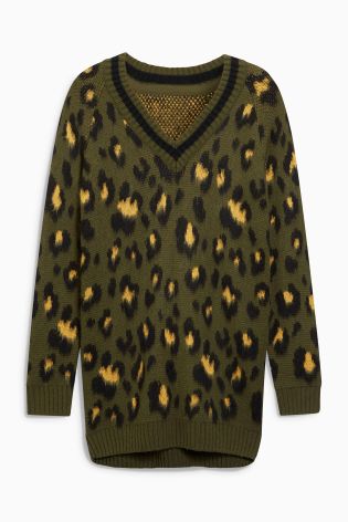 Animal Longline Sweater